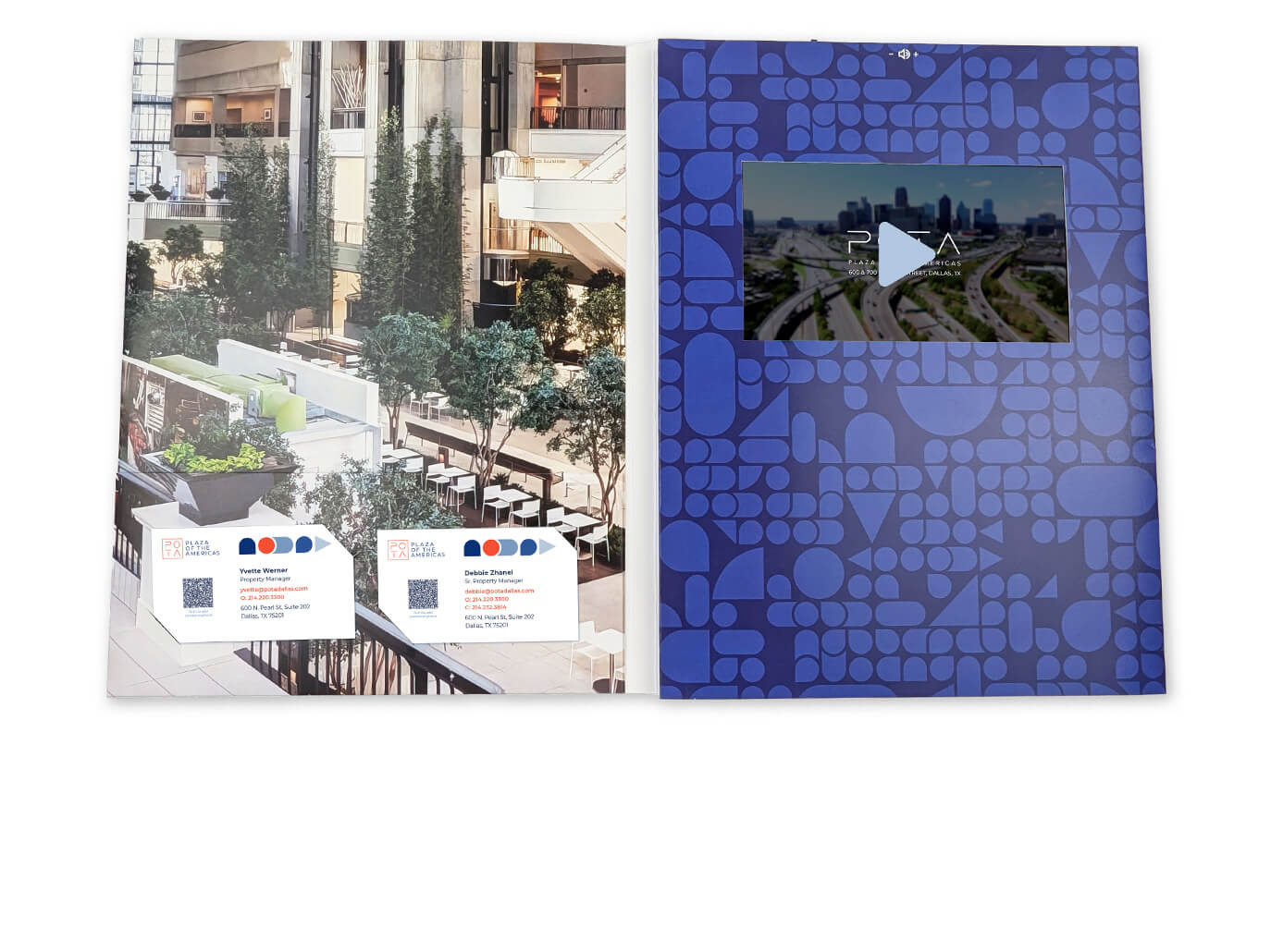 Plaza of the Americas Video Folder