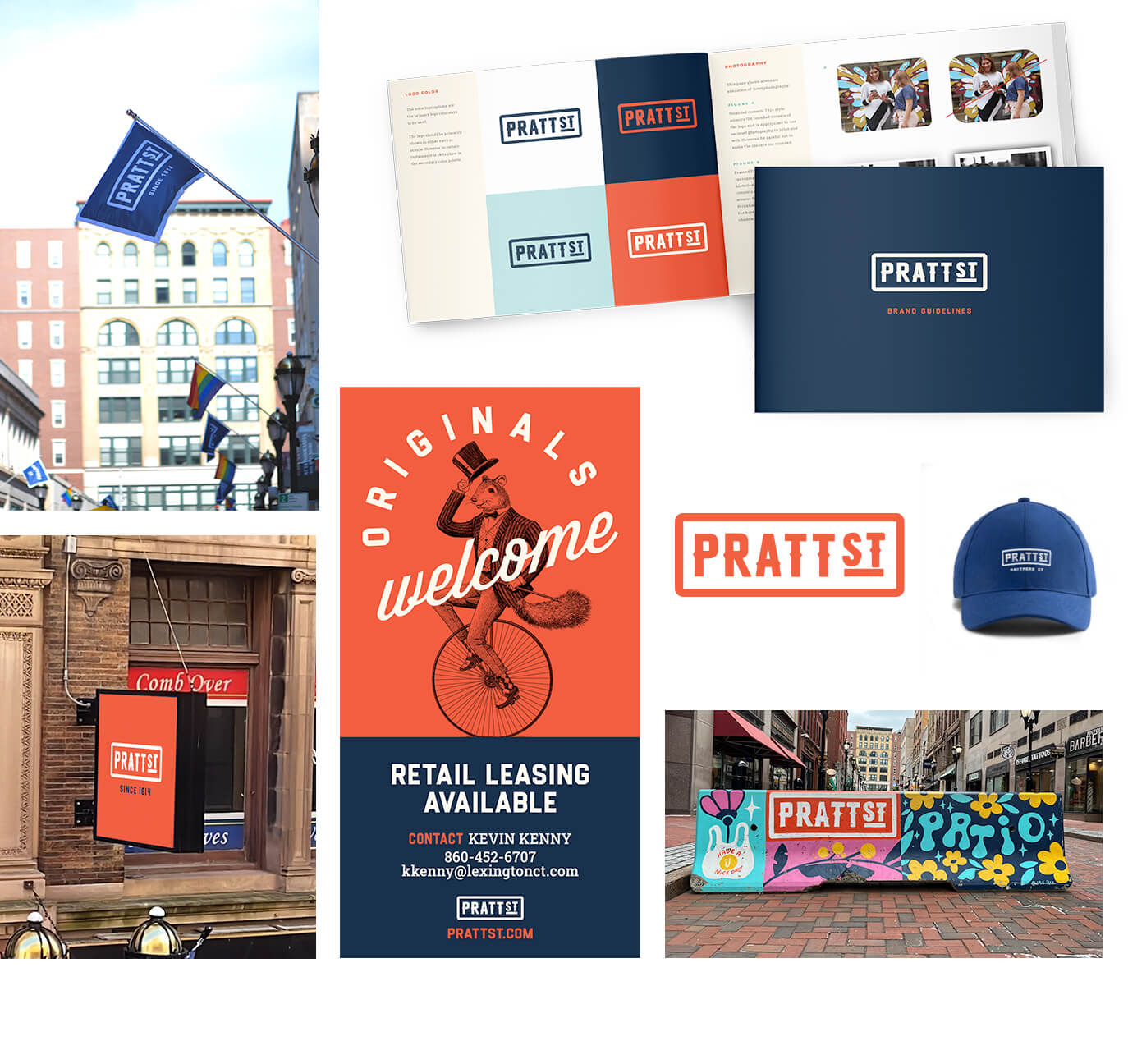 Pratt St Branding