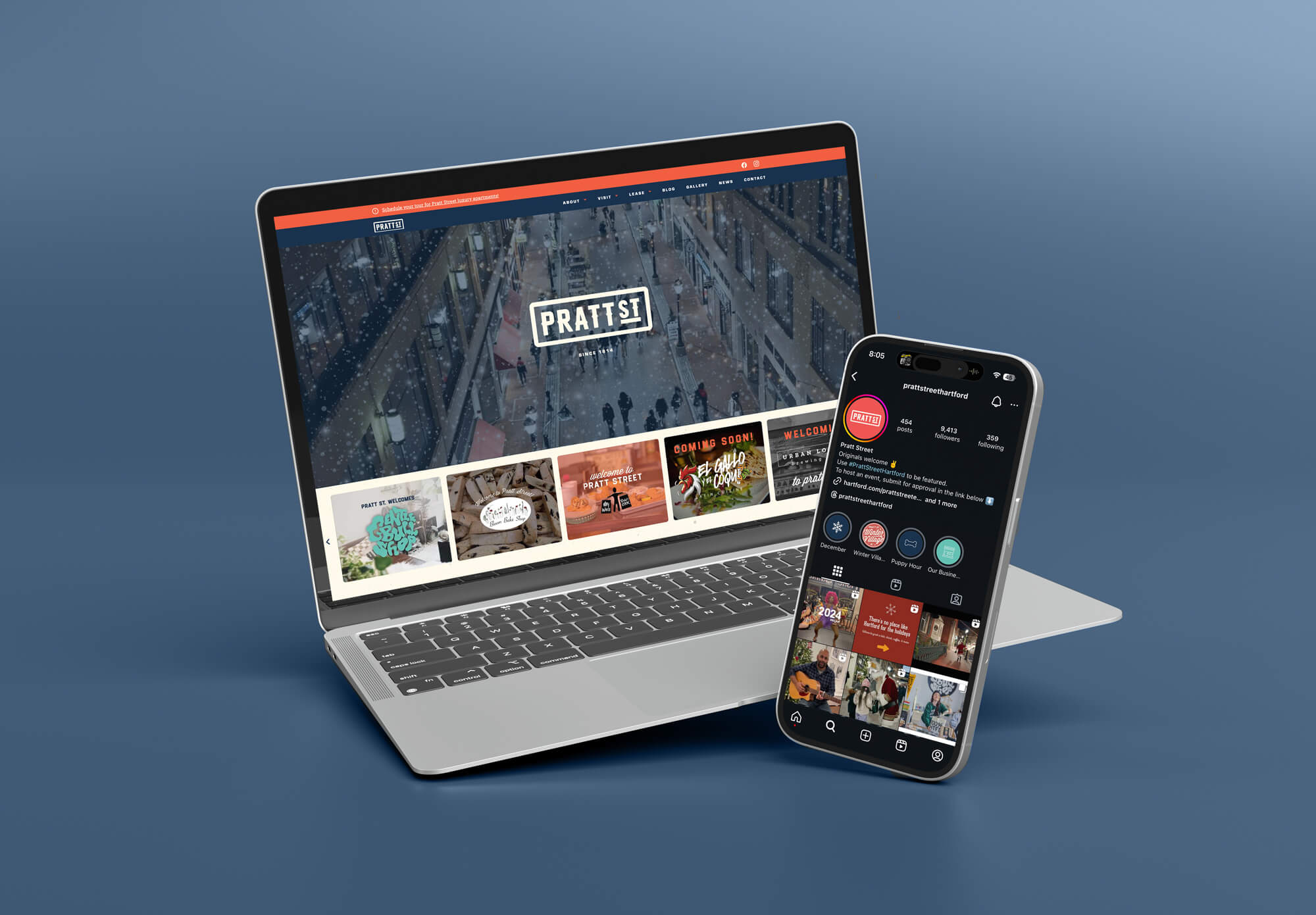 Pratt St Website