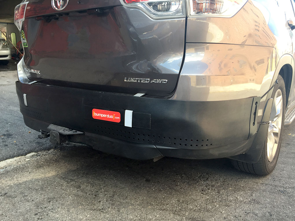 Bumperduo Back Bumper Protector for Toyota Highlander